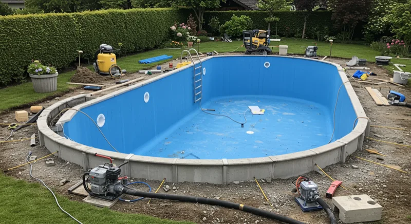 Poolbau in Langenthal