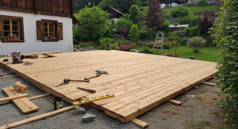 Terrasse bauen in Langenthal