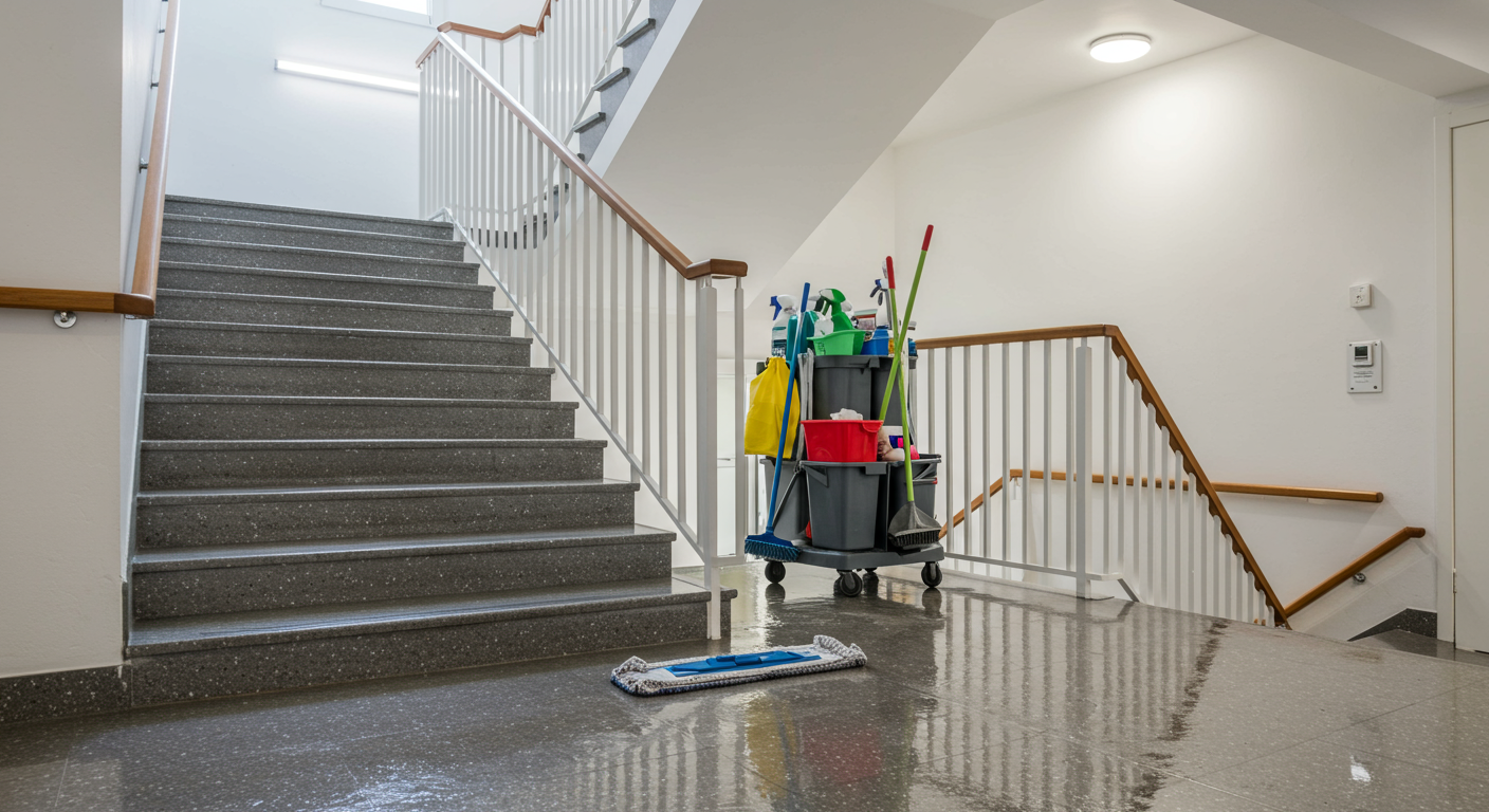 Treppenhausreinigung